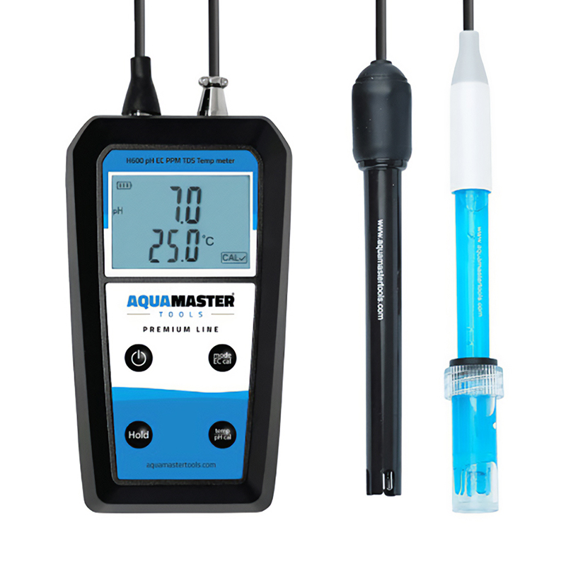 H600 PRO METER AQUAMASTER, PH, EC, TEMP