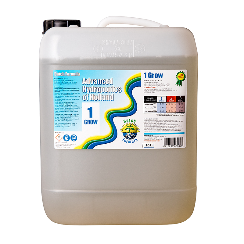 DUTCH FORMULA GROW 10 L.