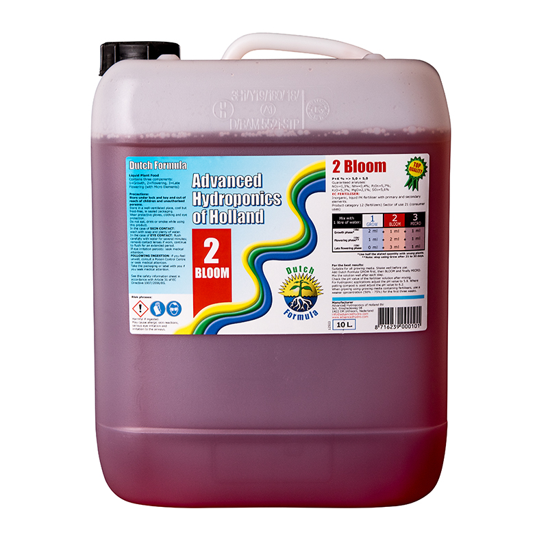 DUTCH FORMULA BLOOM 10 L.