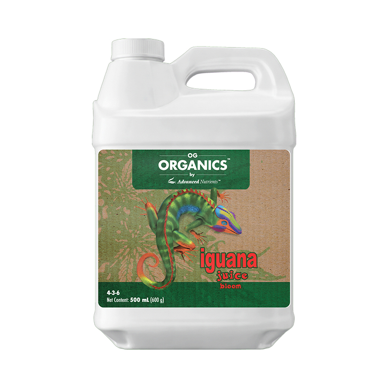 OG ORGANICS IGUANA JUICE BLOOM 0.5L ADVANCED NUTRIENTS