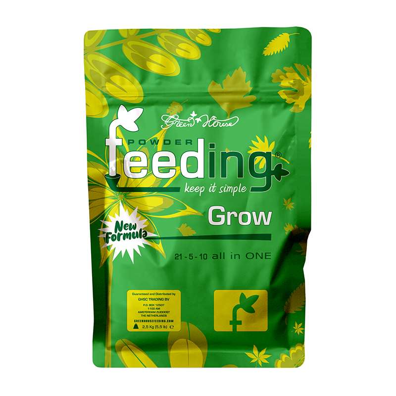 GREEN HOUSE POWDER FEEDING GROW 2.5 KG