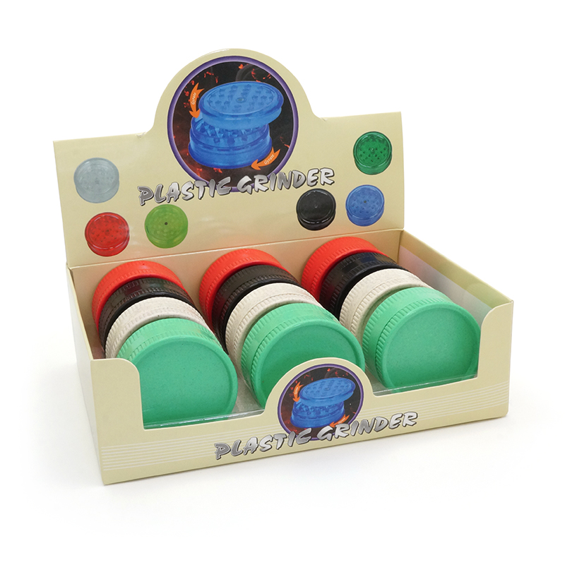 ECOLOGIC GRINDER 55 MM (DISPLAY 12 UNITS) MIXED COLORS