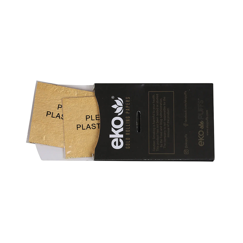 EKO GOLD ROLLING PAPERS 1.1/4 (2 SMOKING PAPERS)