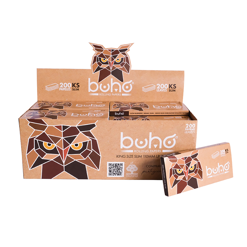 NATURAL BUHO PAPER KING SIZE SLIM 200 110MM