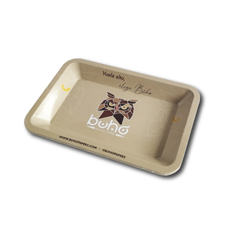 SMALL NATURAL BUHO TRAY 18X14CM