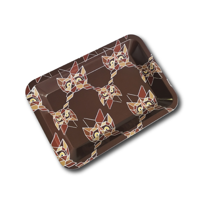 SMALL NATURAL MOSAIC BUHO NATURAL MOSAICO 18X14CM