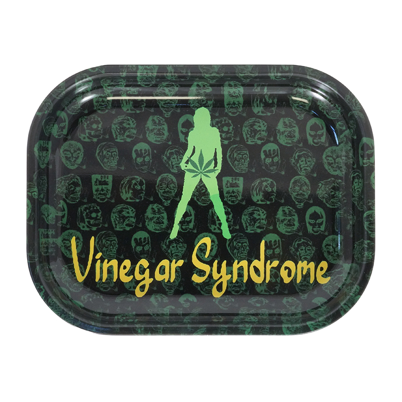 METAL ROLLING TRAY 18X14 CM - VINEGAR SYNDROME