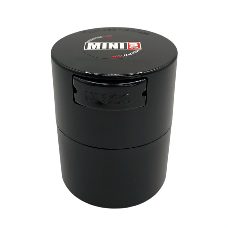 TIGHTVAC MINIVAC CAN 0.12L BLACK BODY AND BLACK CAP