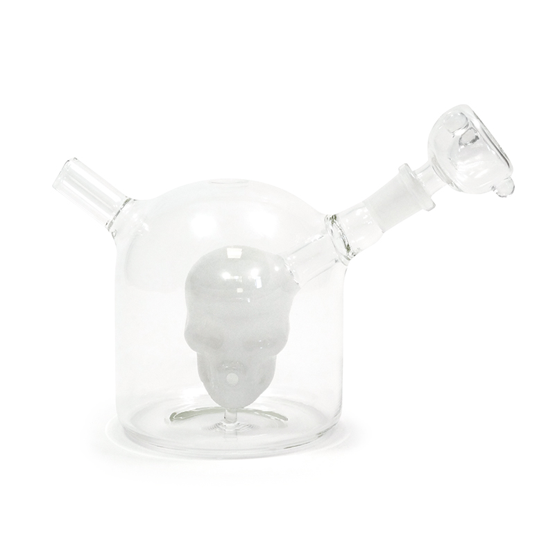 SKULL CRYSTAL WATER PIPE