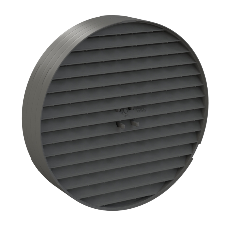 LIGHT BAFFLE FOR DUCTING FLANGE (16MM TUBING)