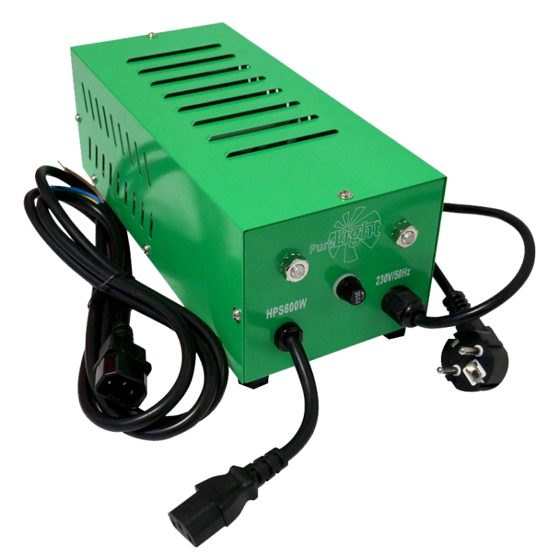 PURE LIGHT 600 W PLUG & PLAY V2 BALLAST + CABLE C-14 3x1.5 (1.5 M)