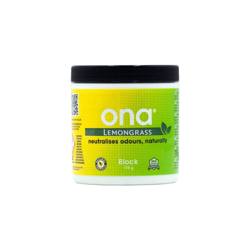 ONA BLOCK 170 GR LEMONGRASS