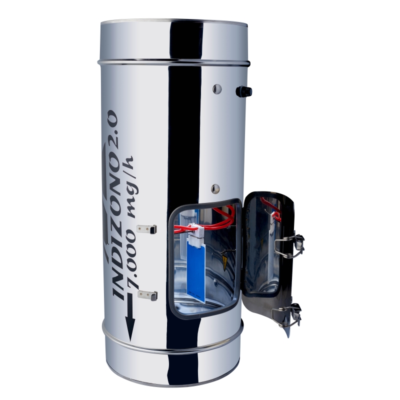 INDIZONO 2.0 OZONIZER 200 MM - 7000 MG/H (UP TO 7000 M3) (WITH DOOR)