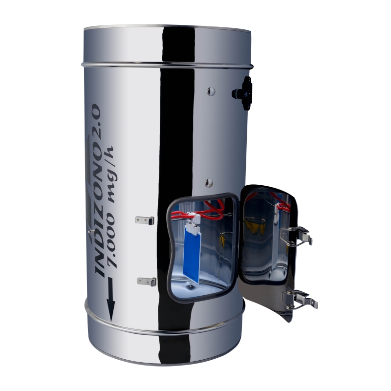 INDIZONO 2.0 OZONIZER 250 MM - 7000 MG/H (UP TO 7000 M3) (WITH DOOR)