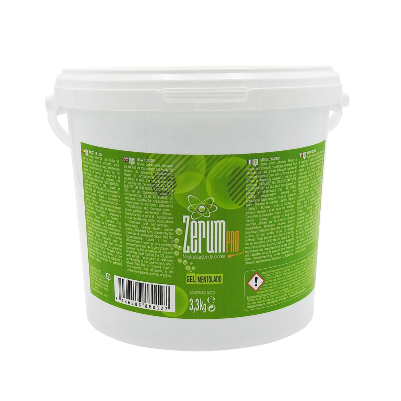 ZERUM PRO MENTHOLATED GEL BOTTLE 3,3KG