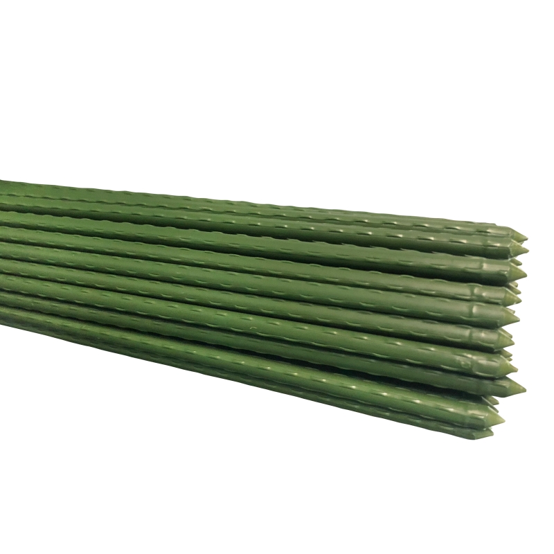 TUTOR DE ACERO PLASTIFICADO 90CM (100 UNIDADES)