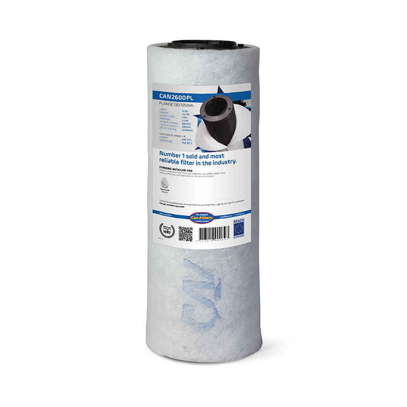 CARBON FILTER CAN 2600 156M3/H 125X450MM