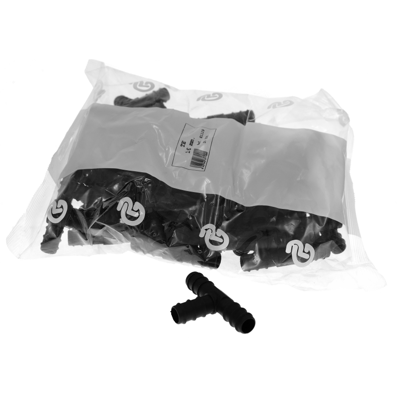T-CONNECTION 16MM DIAMETER (50 UNITS)