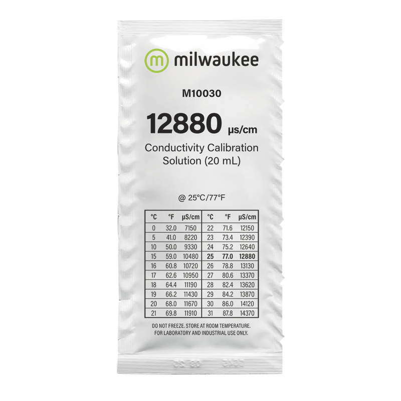 CONDUCTIVITY SOLUTION 12880 (25X20ML) MILWAUKEE