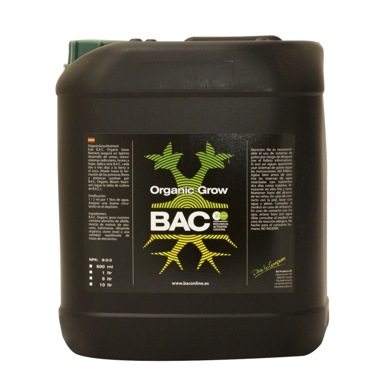 B.A.C. - ORGANIC GROW 5 L.