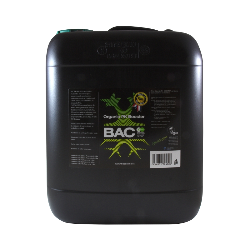 B.A.C. - ORGANIC PK BOOSTER 10 L.