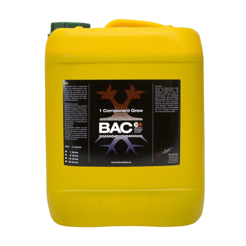 B.A.C. 1 COMPONENT GROW 10 L.