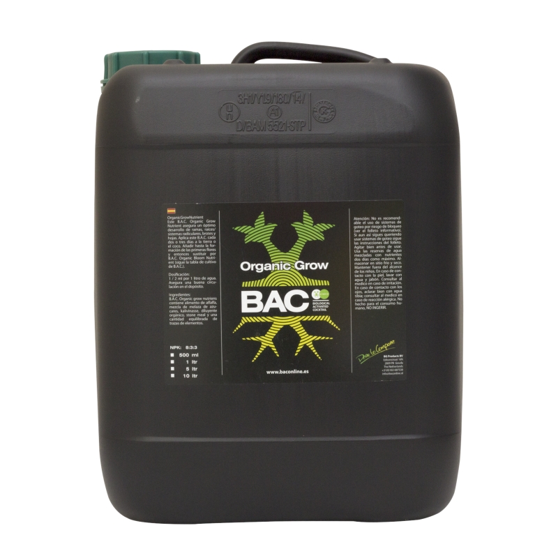 B.A.C. - ORGANIC GROW 10 L.