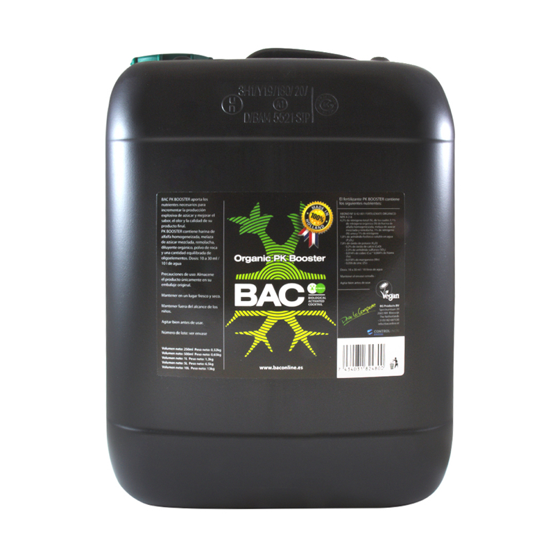 B.A.C. - ORGANIC PK BOOSTER 20 L.