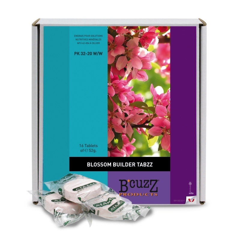 B'CUZZ BLOSSOM BUILDER TABZZ (16 ST.)
