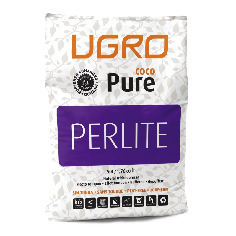 UGRO COCO PURE PERLITE 50L BAG