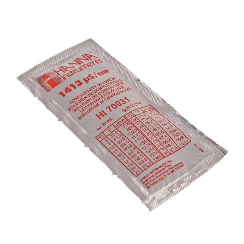 EC MEASURE LIQUID 1413 PACKET 20 ML HANNA