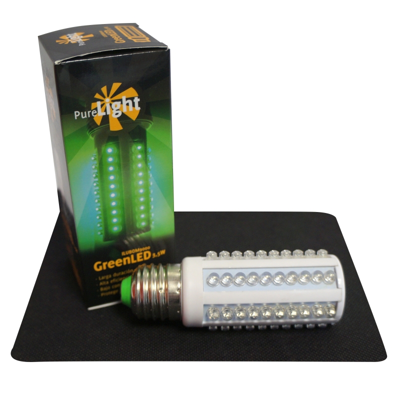 PURE LIGHT GREEN LED 3.5W LAMP