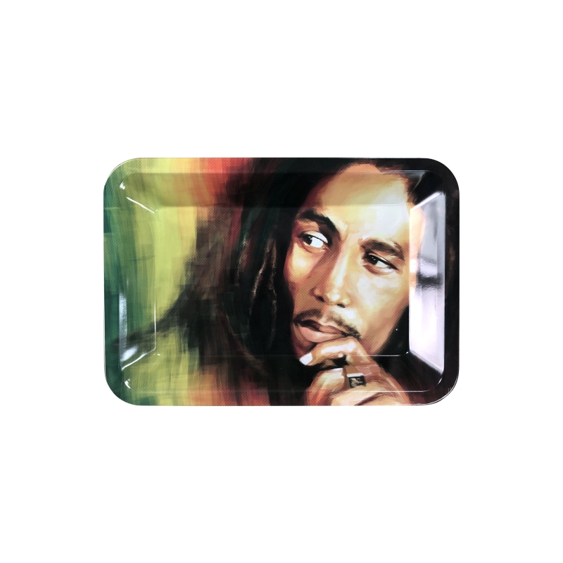 METAL ROLLING TRAY 180X124X13 MM - RASTA