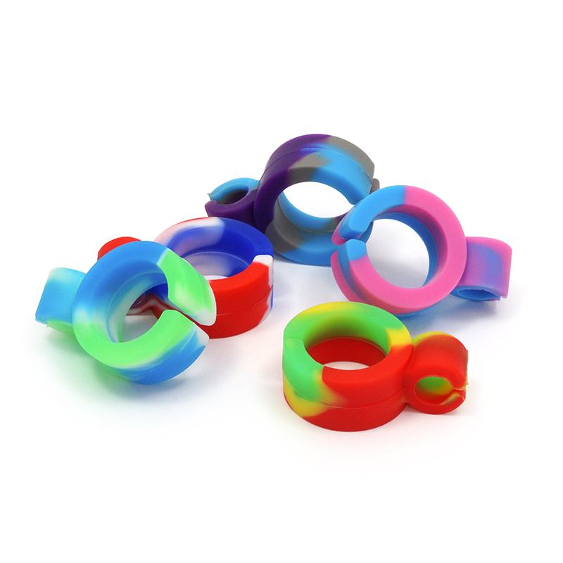 ANILLO PORTA CIGARRILLOS DE SILICONA