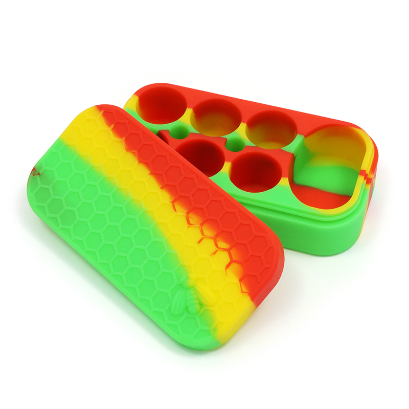 ENVASE SILICONA RECTANGULAR HONEYCOMB 50 ML