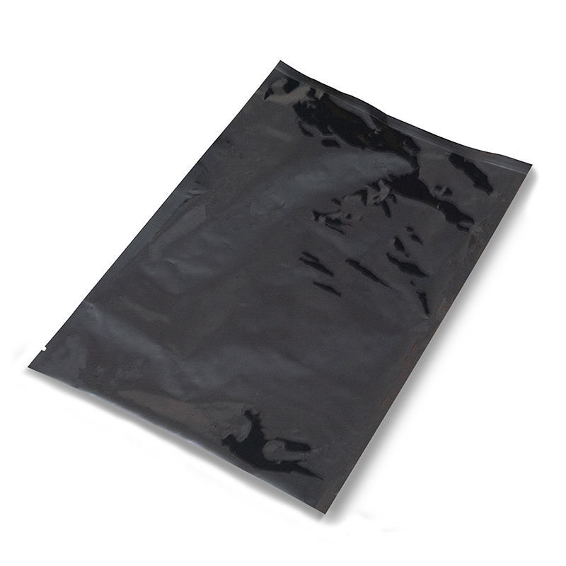 QNUBU ALUMINIUM FOIL BAGS SEALABLE BLACK 30X45CM (PACK 50 UNITS)