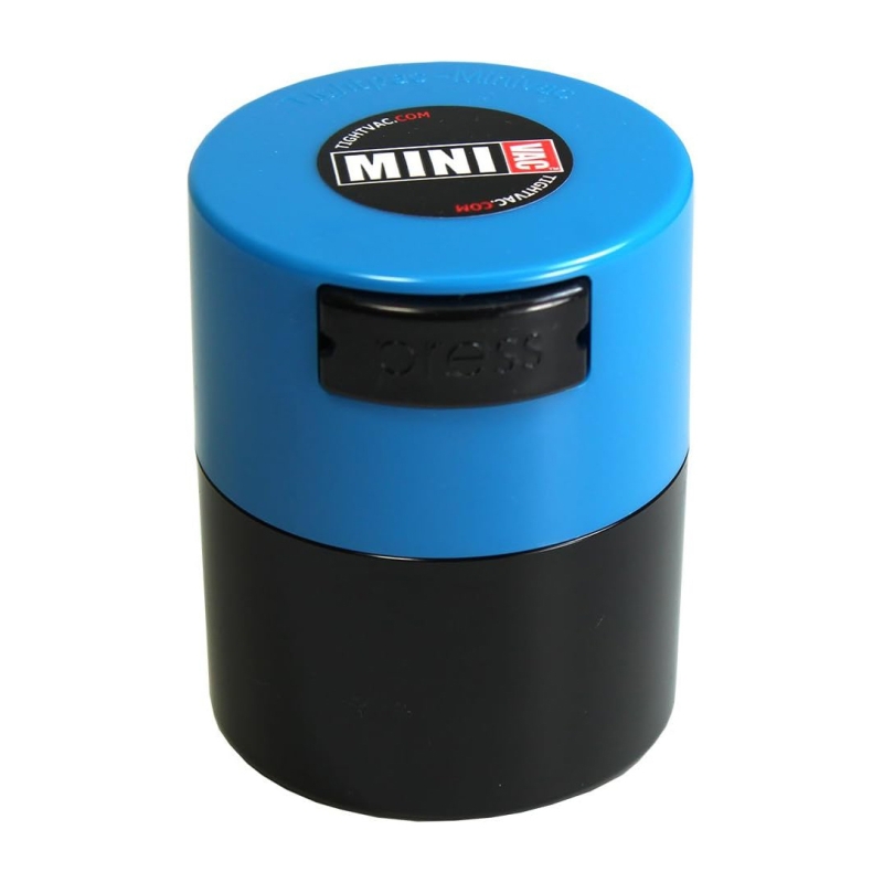 POT TIGHTVAC 0,12 L. BLACK/LIGHT BLUE