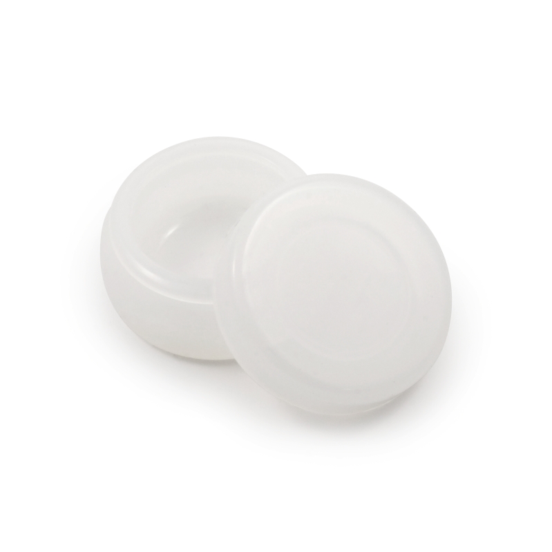 WHITE SILICONE JAR (PACK 10 UNITS)