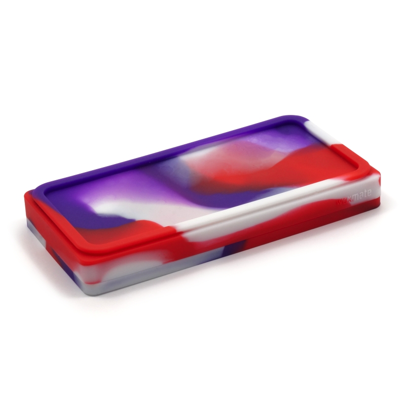 SILICONE POCKET CASE 2 SECTIONS (116X59X15MM)