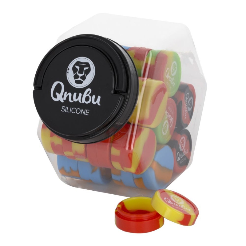 QNUBU 22 ML XXL SILICONE JAR (DISPLAY XL 30 UNITS)