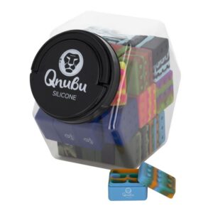 SILICONE JAR QNUBU 4+1 25 ML STACKABLE (DISPLAY XL 30 UNITS)