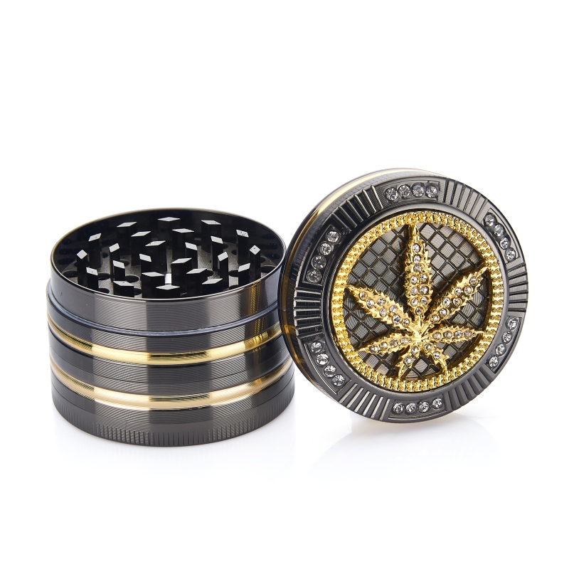 BLING BLING GRINDER LEAF (50 MM) CHAMP HIGH