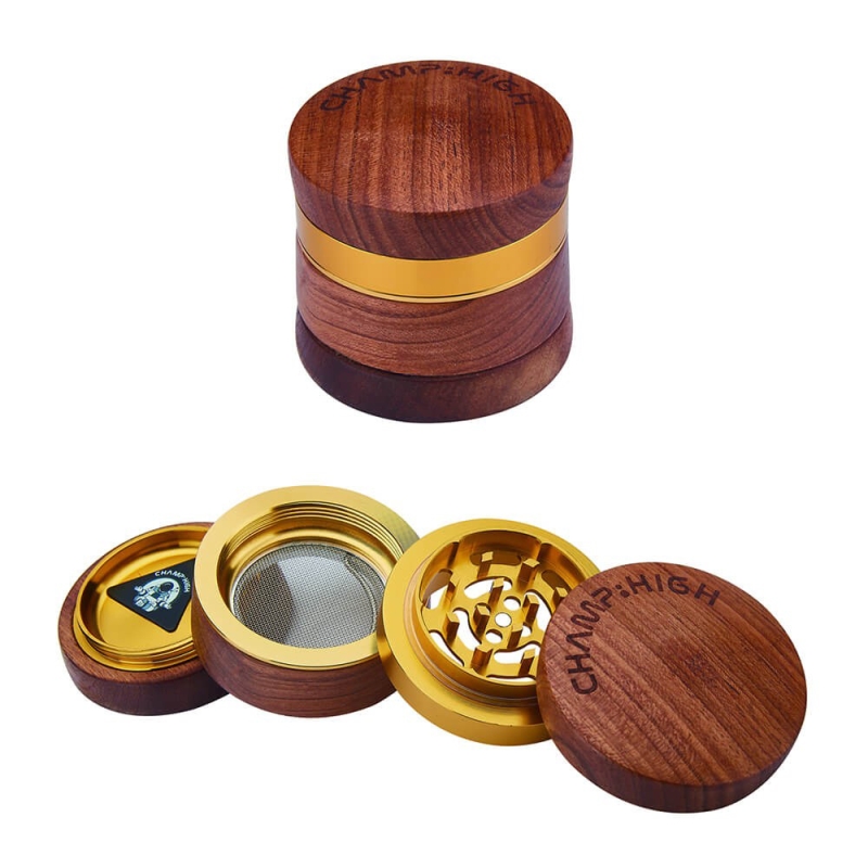 WOODEN GRINDER (60MM) CHAMP HIGH