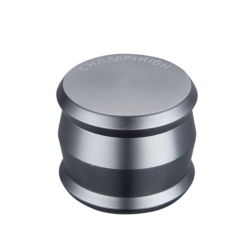GRINDER CHAMP HIGH ALUMINIUM (60 MM) 4-PART GREY