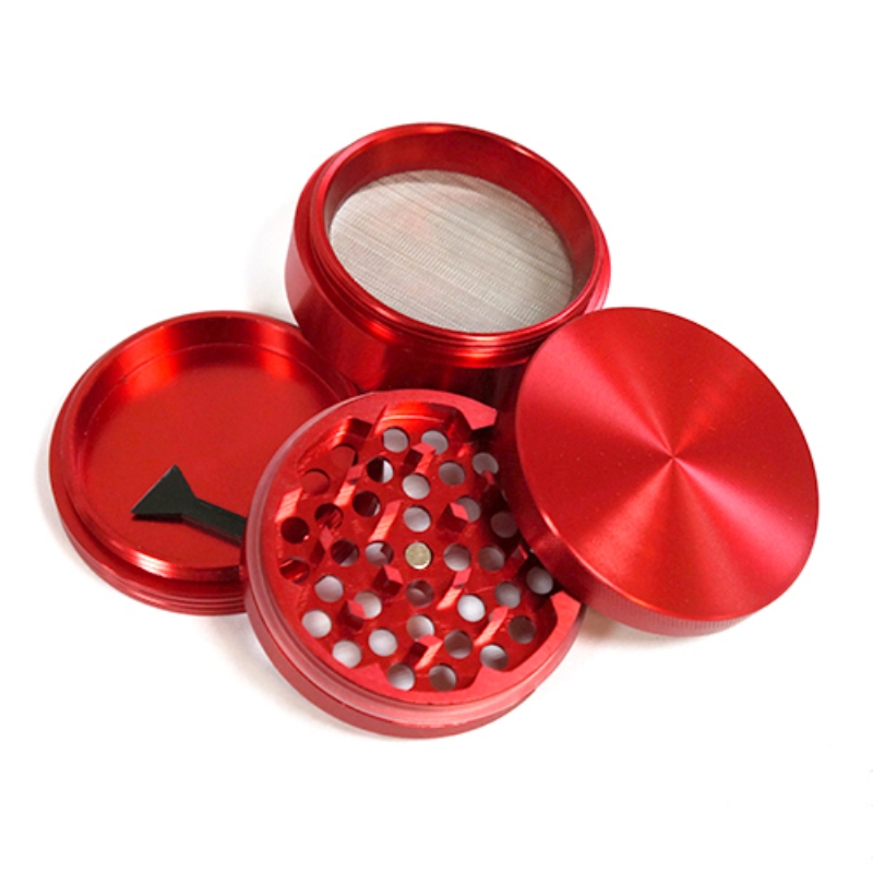 RED ALUMINIUM POLLINATOR 62MM CNC