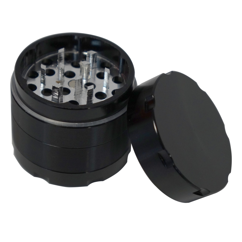 BLACK 4- PART GRINDER CNC DELUXE 40MM