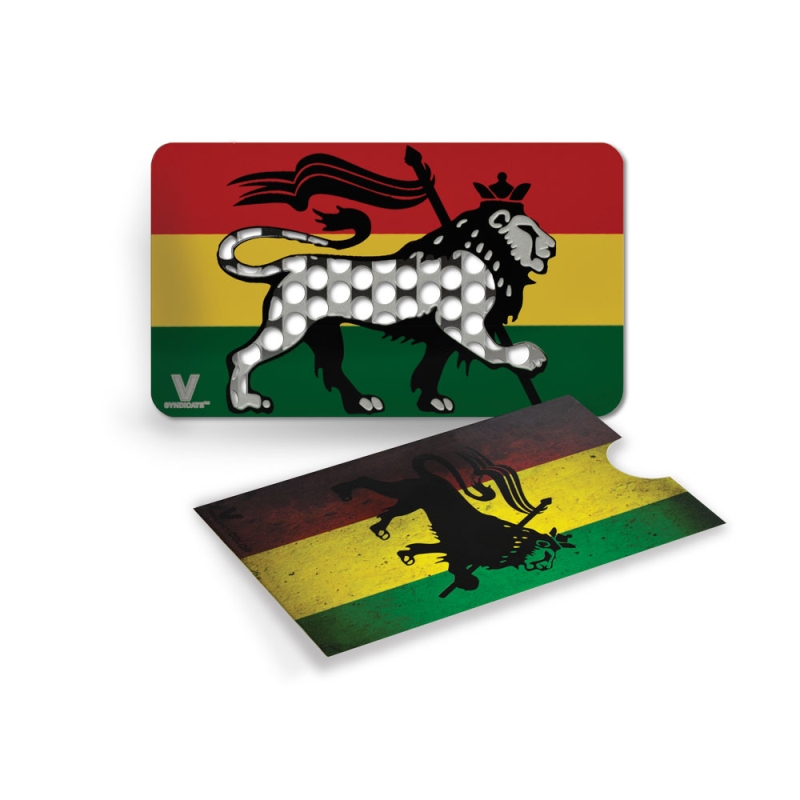RASTA LION GRINDER CARD