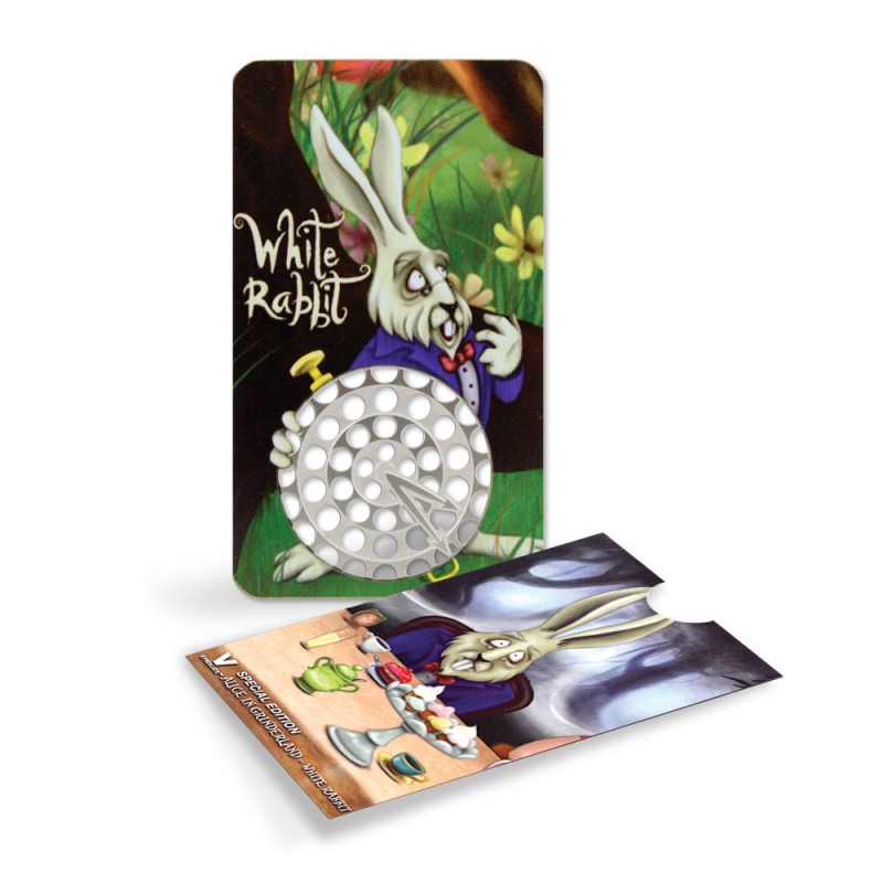 GRINDER CARD WHITE RABBIT