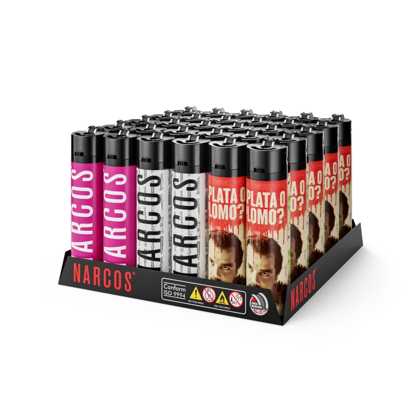 LIGHTER NARCOS (MODEL 4984)  (DISPLAY 30 UNITS)