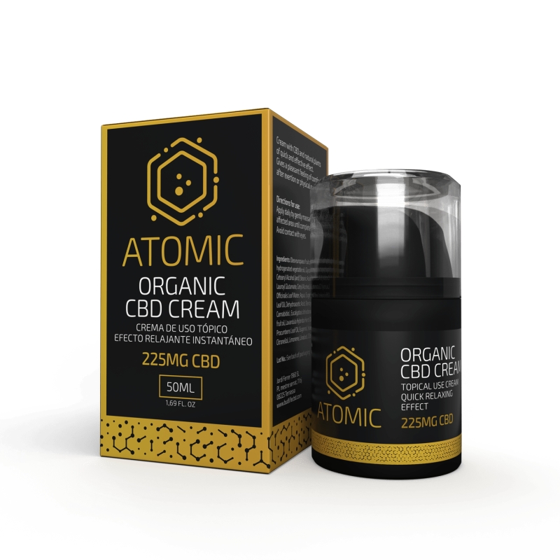 BUD LIFE ATOMIC ORGANIC CBD CREAM 50ML